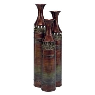 Tall Slender Floor Vase (Set of 3)