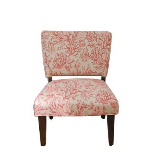 Floral Gigi Fabric Slipper Chair