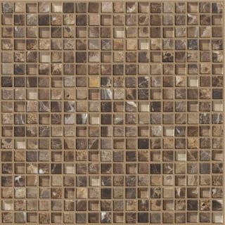 Shaw Floors Mixed Up 5/8 x 5/8 Mosaic Marble Accent Tile in Dakota