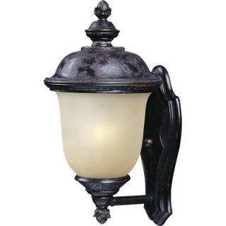 Maxim Lighting Carriage House Small Outdoor Wall Lantern in Oriental