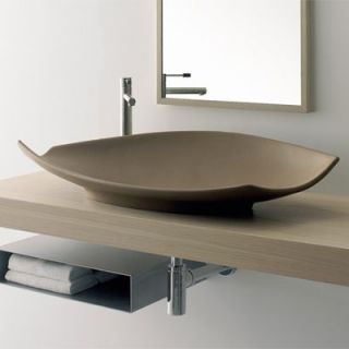 Scarabeo by Nameeks Kong 90 Above Counter Bathroom Sink in White