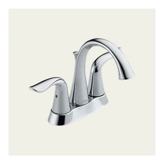 Centerset Bathroom Faucet with Double Lever Handles