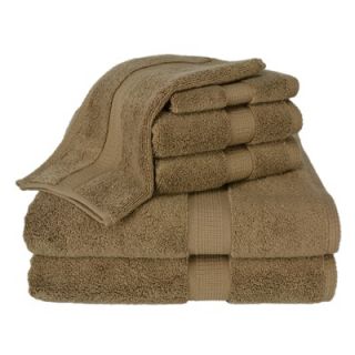 Calcot Ltd. 100% Supima Zero Twist Cotton 6 Piece Towel