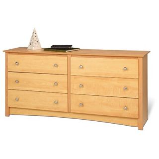 Prepac Sonoma 6 Drawer Dresser   BDC 6330