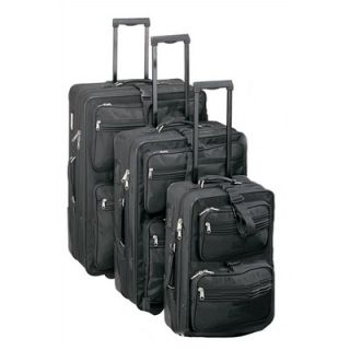 Goodhope Bags High Voltage Upright 3 Piece Luggage Set