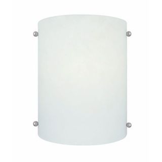 Lite Source Davio II Wall Sconce with Frosted Glass Shade