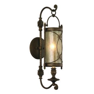  Bijoux Wall Sconce in Antique Black / Classic Golden Silver   111 11