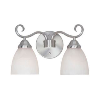 Designers Fountain Stratton Vanity Light in Satin Platinum   98002