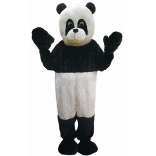 Dress Up America Panda Mascot Adult Costume Set   475 Adult