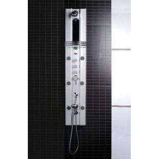 Ariel Bath Aluminum Thermostatic Shower Panel