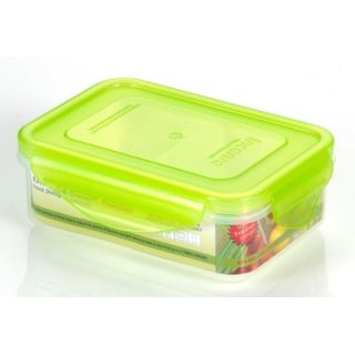Premium 12 oz. Rectangle Food Storage Container with 2 Removavle