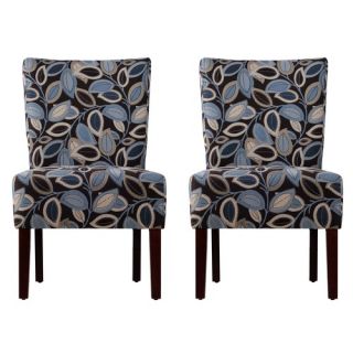 Dunley Fabric Slipper Chair (Set of 2)