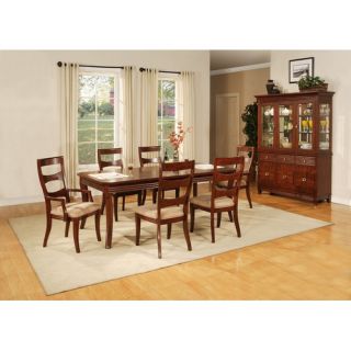  Piece Dinette Table Set with Leaf in Medium Cherry   113 01 / 113 02