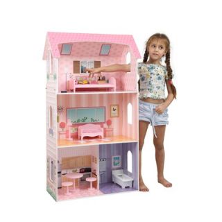 Teamson Kids Modern Doll House with Furniture   W 10938A