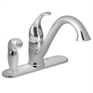Camerist Single Handle Lever Kitchen Faucet with Protege Side Spray