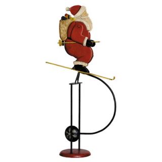 Authentic Models Skiing Santa Balance Toy