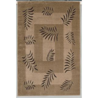 Shaw Rugs Accents New Leaf Natural Rug   3X8 14100