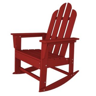 Polywood Long Island Adirondack Rocking Chair