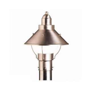 Seaside Post Lantern in Brushed Nickel