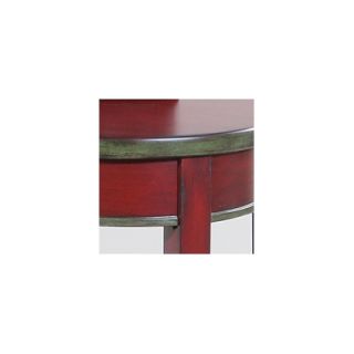 Ultimate Accents Crimson End Table