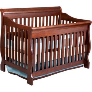 Canton 4 in 1 Convertible Crib in Dark Cherry   7888_604