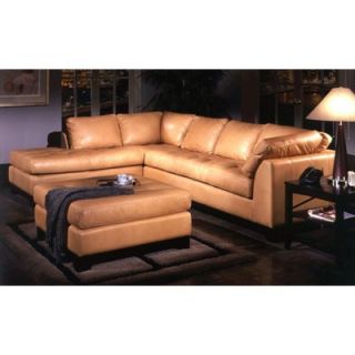 Omnia Furniture Espasio Leather Sectional