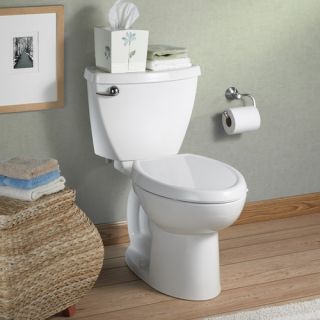  Flowise Round Front Toilet with Flowise in White   2849.128.020