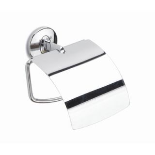 Moda Collection Eos Covered Toilet Paper Holder in Chrome