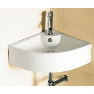 Caracalla 5.63x18.3 Corner Bathroom Vessel Sink   Caracalla CA4053