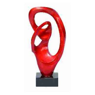UMA Enterprises Urban Trends Polystone Abstract Sculpture with