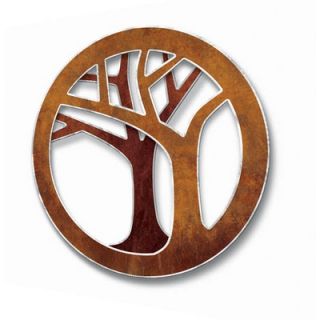 All My Walls Ecliptic Trees Metal Wall Hanging   TRE00108