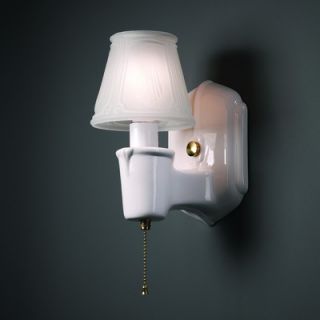 Justice Design Group American Classics Chateau Single Arm Wall Sconce