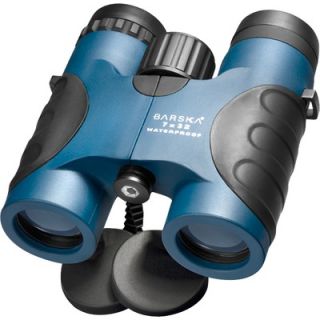Barska 7x32 WP Deep Sea Roof Binoculars, Bak 4, Blue Lens