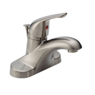 Delta Centerset Bathroom Faucet with Single Handle   B510LF SSPPU
