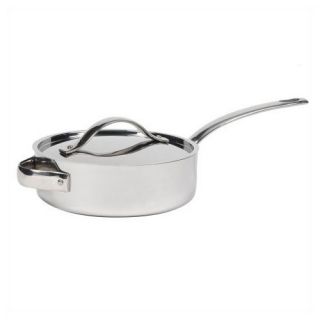 Calphalon Contemporary Stainless Steel 2 Quart Chefs Pan with Glass
