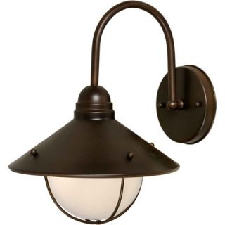 Forte Lighting 14 One Light Outdoor Wall Lantern   1099 01 09