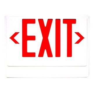 Royal Pacific LED Exit Sign with Remote Capability in Green