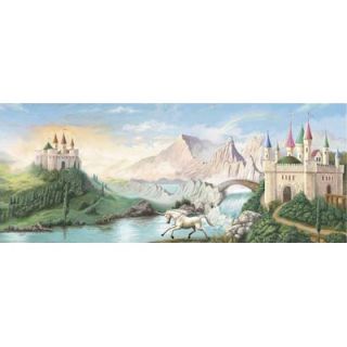 Walls Enchanted Kingdom Castle Mural in Multi