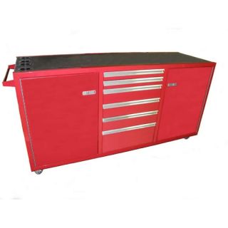 Red Tool Cabinets