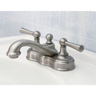 Gatco Tiara Centerset Bathroom Faucet with Double Lever Handles