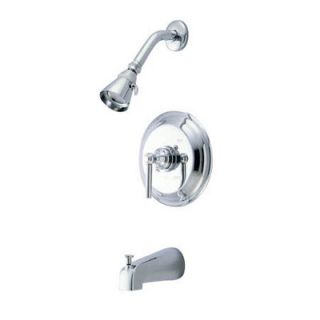 Elements of Design Volume Control Tub and Shower Faucet   EB2631EL