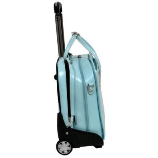 McKlein USA W Series Willowbrook Leather 2 in 1 Removable Wheeled