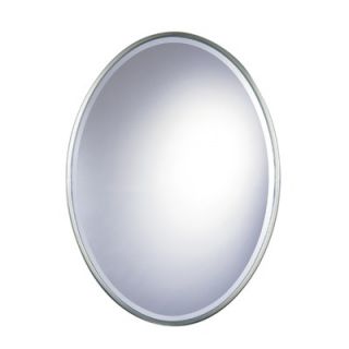 Feiss Westminster Oval Mirror in Pewter   MR1049PW