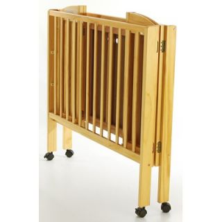 Dream On Me 3 in 1 Portable Folding Crib in Natural