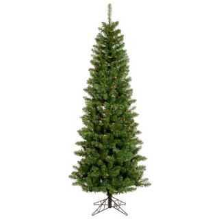 Vickerman Salem Pencil Pine 6.5 Artificial Christmas Tree with