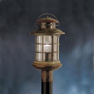 Kichler Rustic Outdoor Post Lantern in Rustic