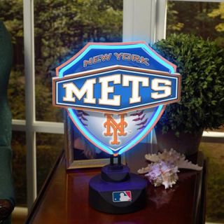 The Memory Company MLB Neon Shield Table Lamp
