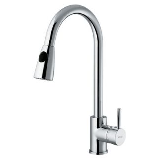 Vigo Rodeo One Handle Single Hole Pull Out Kitchen Faucet