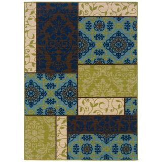 Oriental Weavers Sphinx Caspian Brown/Blue/Green Rug