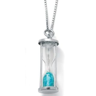 Palm Beach Jewelry Special Birthstone Hourglass Pendant